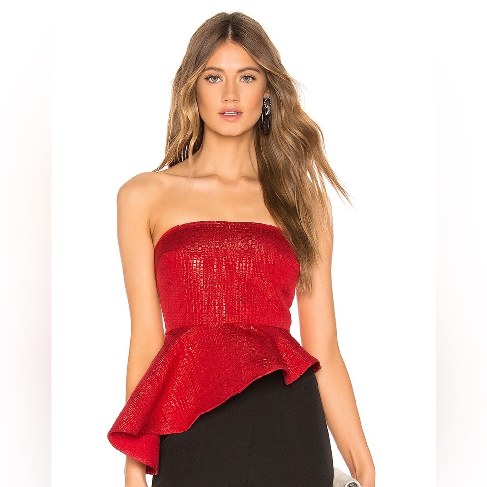 Lovers + Friends Dixon Top in Firecracker